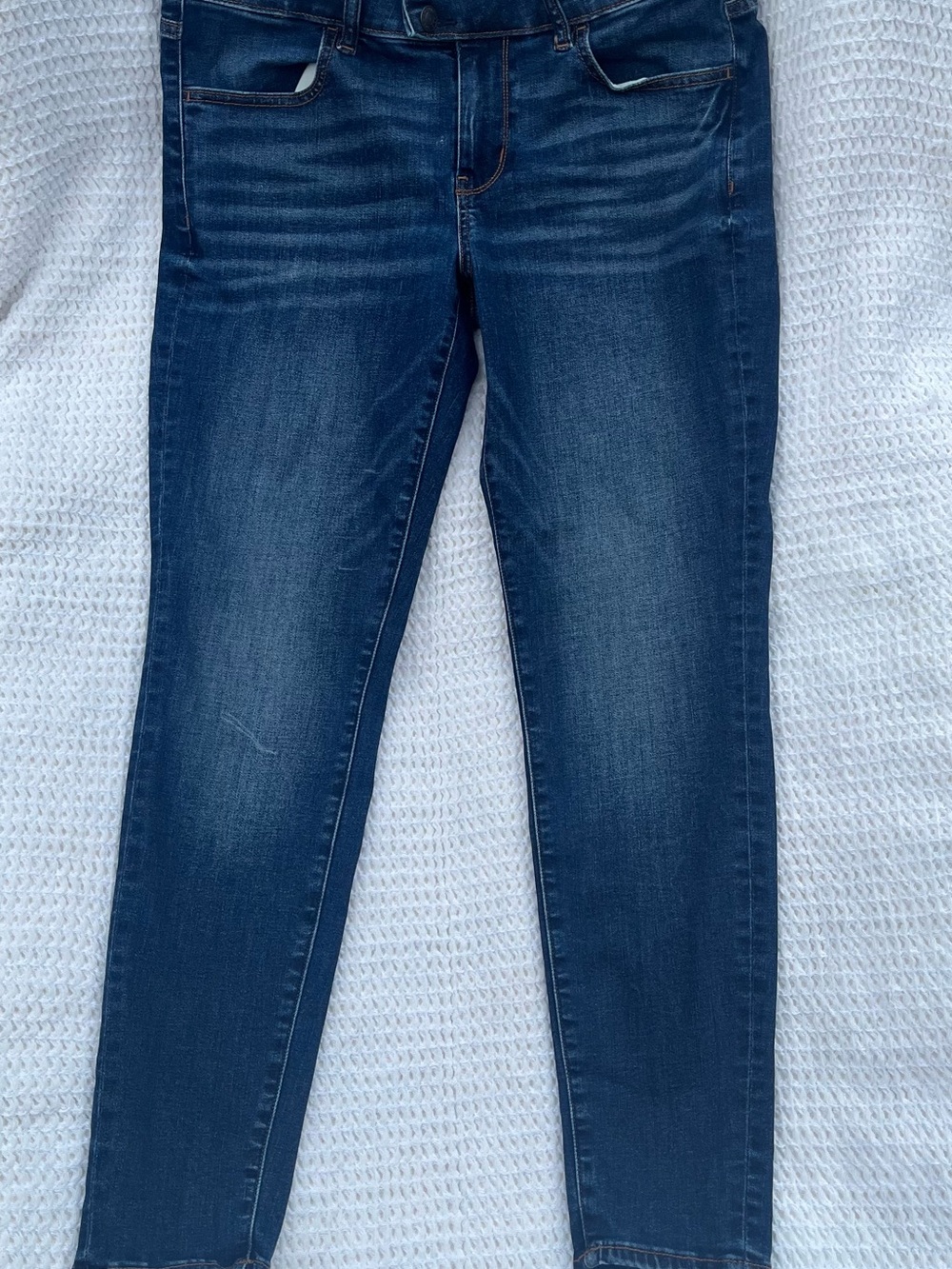 American Eagle Outfitters Dark Blue Skinny Jeans